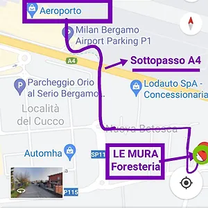  Alojamento de Acomodação e Pequeno-almoço Le Mura Foresteria